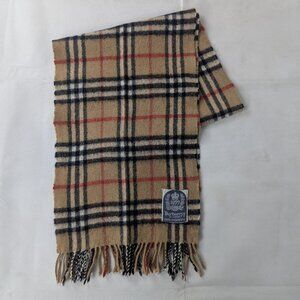 Designer Burberry Cashmere Scarf Beige | Fast Ship